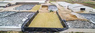 Black Wall Silage Bunker Liners